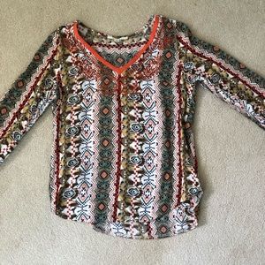 Beautifully patterned blouse